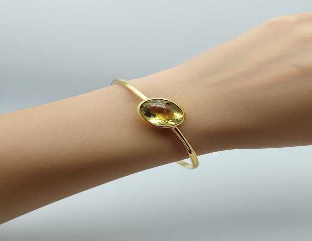 VERANCHRISTIEN BRACELET YELLO GOLD WITH YELLOW SAPPHIRE